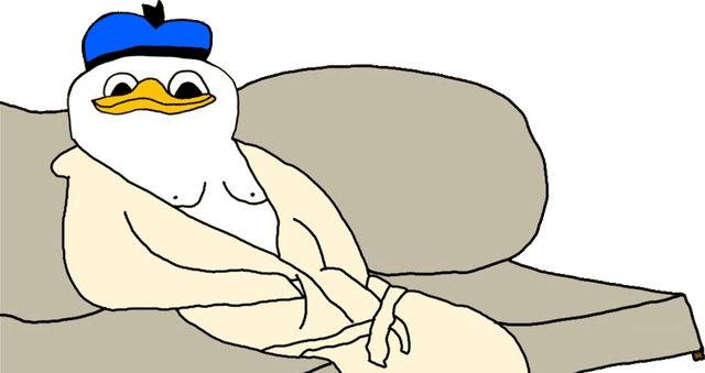 Dolan is on the sofa